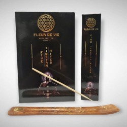 Fleur de Vie Five Tibetan Rites Incense Sticks 15g Fleur de Vie Five Tibetan Rites Incense Sticks 15g