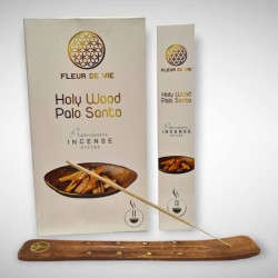 Fleur de Vie Holy Wood Palo Santo Incense Sticks 15g Fleur de Vie Holy Wood Palo Santo Incense Sticks 15g