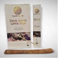 Fleur de Vie White Sage vīraku kociņi 15g Fleur de Vie White Sage vīraku kociņi 15g