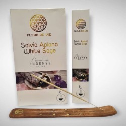 Fleur de Vie White Sage Incense Sticks 15g Fleur de Vie White Sage Incense Sticks 15g