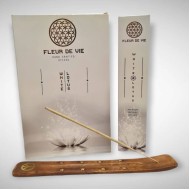 Fleur de Vie White Lotus vīraku kociņi 15g Fleur de Vie White Lotus vīraku kociņi 15g