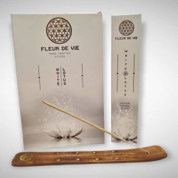 Fleur de Vie White Lotus Incense Sticks 15g Fleur de Vie White Lotus Incense Sticks 15g