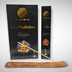 Fleur de Vie Zen Meditation Incense Sticks 15g Fleur de Vie Zen Meditation Incense Sticks 15g