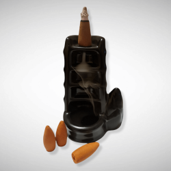 Jumbo Incense Back Flow Cone - AMBER 1 pc Jumbo Incense Back Flow Cone - AMBER 1 pc