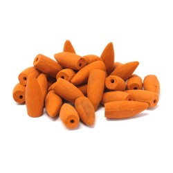 Jumbo Incense Back Flow Cone - AMBER 1 pc Jumbo Incense Back Flow Cone - AMBER 1 pc