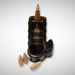 Jumbo Incense Back Flow Cone - VANILLA 1 pc Jumbo Incense Back Flow Cone - VANILLA 1 pc