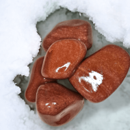 Red Quartzite polished (20kg) Red Quartzite polished (20kg)