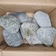 Semi-polished Gabbro diabase stones for sauna 20kg
