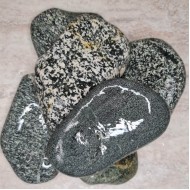 Semi-polished Gabbro diabase stones for sauna 20kg Semi-polished Gabbro diabase stones for sauna 20kg