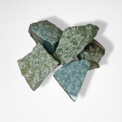 Angular split-face Jadeite 1st grade - medium stones 8kg for sauna Angular split-face Jadeite 1st grade - medium stones 8kg for sauna