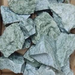 Angular split-face Jadeite 1st grade - 5-8cm small stones 8kg Angular split-face Jadeite 1st grade - 5-8cm small stones 8kg