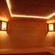 Lampshade for sauna lamp with HIMALAYAN SALT 3, corner