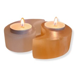 Selenīta svečturis - Iņ-Jaņ Selenīta svečturis - Iņ-Jaņ