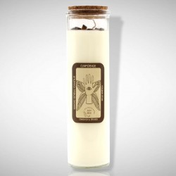 BURVESTĪBU SVECE - PĀRLIECĪBAI tīģeracs, kanēlis un apelsīns BURVESTĪBU SVECE - PĀRLIECĪBAI tīģeracs, kanēlis un apelsīns