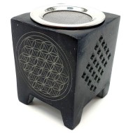 Ziepjakmens ēterisko eļļu aromalampa DZĪVĪBAS ZIEDS 2in1 Ziepjakmens ēterisko eļļu aromalampa DZĪVĪBAS ZIEDS 2in1