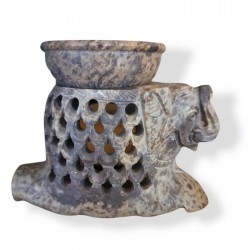 Ziepjakmens ēterisko eļļu aromalampa ziloņa formā Ziepjakmens ēterisko eļļu aromalampa ziloņa formā