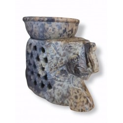 Ziepjakmens ēterisko eļļu aromalampa ziloņa formā