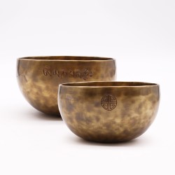 Lielā Dziedošā Nepālas Mēness bļoda Ø 17cm Lielā Dziedošā Nepālas Mēness bļoda Ø 17cm