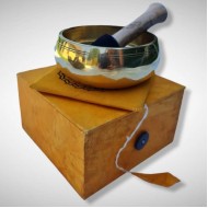 Īpašā Meditācijas Dziedošā bļoda Ø 11cm, komplekts Īpašā Meditācijas Dziedošā bļoda Ø 11cm, komplekts