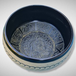 Large Singing bowl ONE BUDDHA Ø 21cm