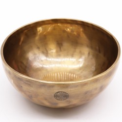 Īpaši lielā Dziedošā Nepālas Mēness bļoda Ø 22cm Īpaši lielā Dziedošā Nepālas Mēness bļoda Ø 22cm