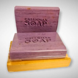 Ziepes ķermenim ar lavandas un ģerānijas eļļu "Saldam miegam" 100g Ziepes ķermenim ar lavandas un ģerānijas eļļu "Saldam miegam" 100g