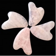 Gua Sha masāžas akmens rozā kvarcs More 4U Home&Spa Gua Sha masāžas akmens rozā kvarcs More 4U Home&Spa