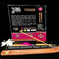 Tribal Soul vīraku kociņi BALTĀ SALVIJA + LAVANDA 15g Tribal Soul vīraku kociņi BALTĀ SALVIJA + LAVANDA 15g