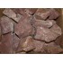 Akmeņi pirtīm Sarkanais kvarcīts, skaldīts (20kg)