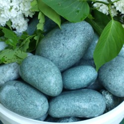 Жадеит шлифованный мелкий 20кг для бани и сауны