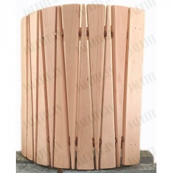 Corner lampshade for sauna lamp "ASMENS" (x1) Corner lampshade for sauna lamp "ASMENS" (x1)