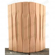 Stūra abažūrs pirts lampai "REGULAR" - melnalksnis (x1) Stūra abažūrs pirts lampai "REGULAR" - melnalksnis (x1)