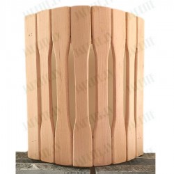 Corner lampshade for sauna lamp "REGULAR" (x1) Corner lampshade for sauna lamp "REGULAR" (x1)