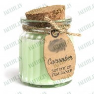 Aromatic soy wax candle CUCUMBER 60g Aromatic soy wax candle CUCUMBER 60g