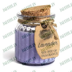 Aromātiskā sojas vaska svece LAVANDA 60g Aromātiskā sojas vaska svece LAVANDA 60g