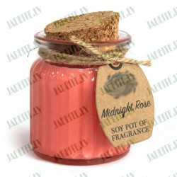 Aromātiskā sojas vaska svece ROZE 60g Aromātiskā sojas vaska svece ROZE 60g