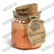 Экологически чистая свеча из соевого воска SPICY ORANGE 60г Экологически чистая свеча из соевого воска SPICY ORANGE 60г