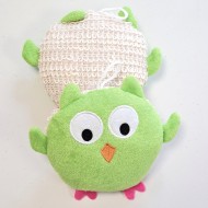 Children's bath sponge "Owl" !!! Available in pink & yellow !!! (x1) Children's bath sponge "Owl" !!! Available in pink & yellow !!! (x1)