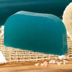 Argana eļļas cietais šampūns ar piparmētras un tējas koka ēterisko eļļu 70g (+/-10%) Argana eļļas cietais šampūns ar piparmētras un tējas koka ēterisko eļļu 70g (+/-10%)