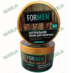 Dabīgās ziepes 3 in 1 "Vīriešu" 450g Dabīgās ziepes 3 in 1 "Vīriešu" 450g