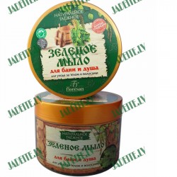 Dabīgās taigas ziepes "Zaļās" 450g Dabīgās taigas ziepes "Zaļās" 450g