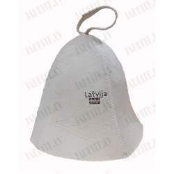 Pirts cepure ar SWAROVSKI kristāliem LATVIJA, balta (x1) Pirts cepure ar SWAROVSKI kristāliem LATVIJA, balta (x1)