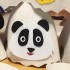 Pirts cepure bērniem "Panda", balta (x1)