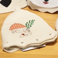 Kids Sauna hat "Dwarf", white (x1) Kids Sauna hat "Dwarf", white (x1)
