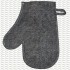 Mitten for Sauna, grey (x1)
