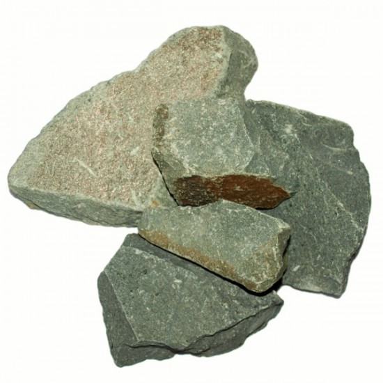 Lavas akmeņi pirtīm Porfirīts 50-90mm, skaldīts (20kg)