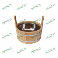 Pirts ķipītis ar nerūsējošā metāla ieliktni 12L (x1) Pirts ķipītis ar nerūsējošā metāla ieliktni 12L (x1)