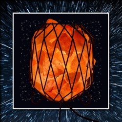 Industriālā stila Himalaju sāls lampa SIETS 3.5kg 