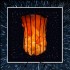 Industrial style Himalayan salt lamp VASE 3.5kg