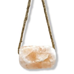 Himalaju sāls gabals džutas auklā 1-2kg Himalaju sāls gabals džutas auklā 1-2kg